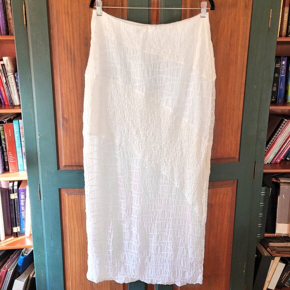 Meshki Nylah Textured Stretch Midi Maxi Skirt - Picture 4 of 5